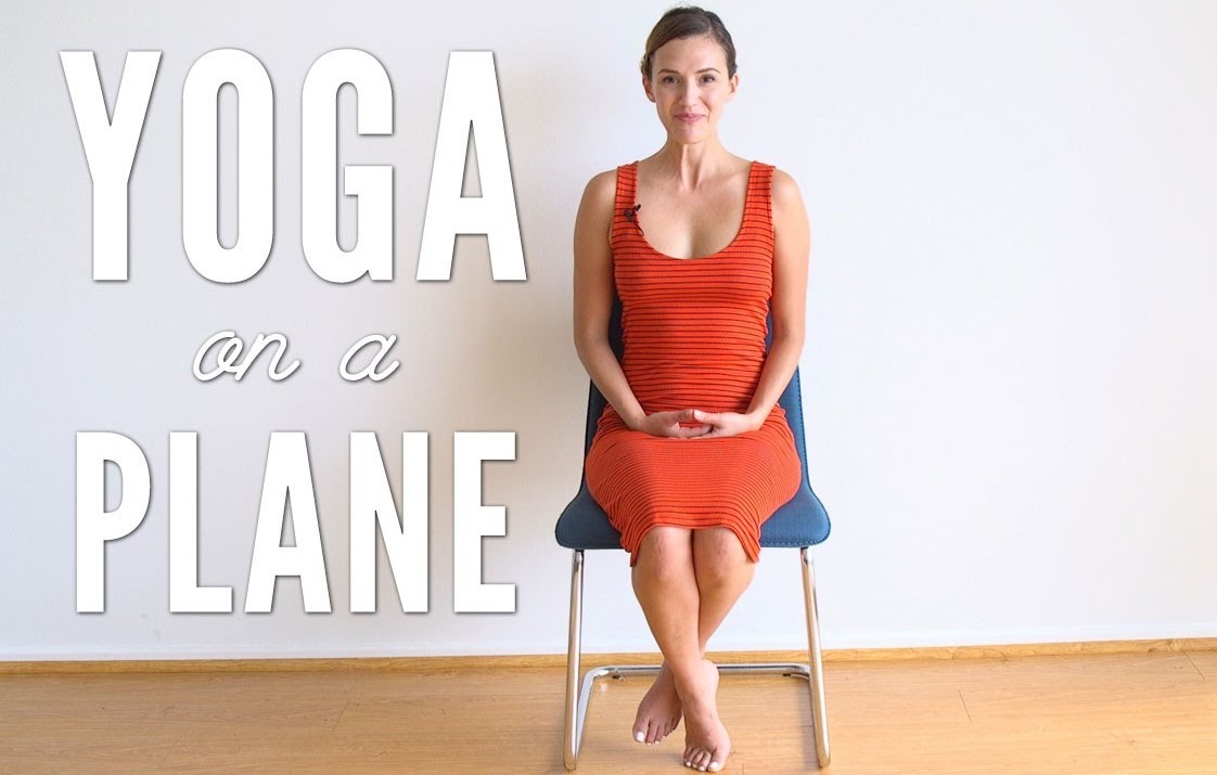 Yoga Asana to Practice in a Compact Airplane Seat